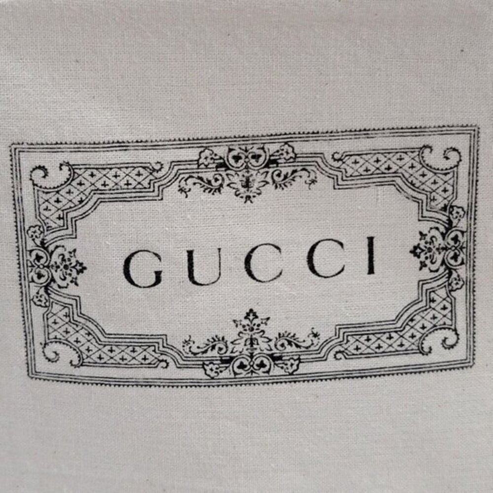 Gucci Canvas Tote Bag Logo Print - Picture 3 of 7